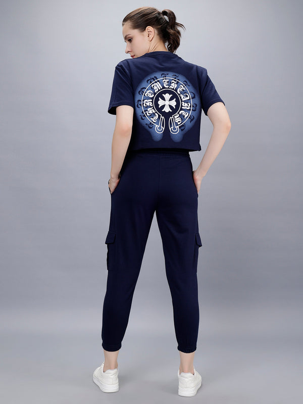 Elight Navy Co-ords Set | WOMINK
