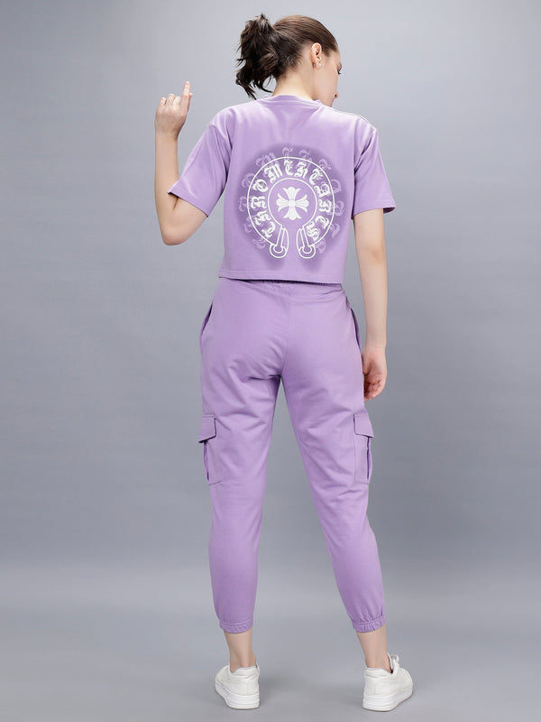 Elight Lilac Co-ords Set | WOMINK